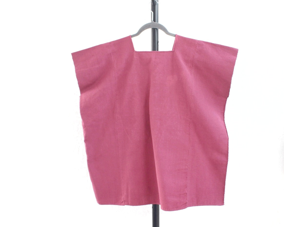Huipil Flores  XL - 2XL Vino Colores