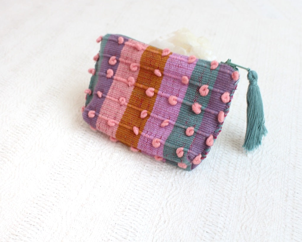 Mini Monedero Nuditos Colores Rosa Menta Naranja