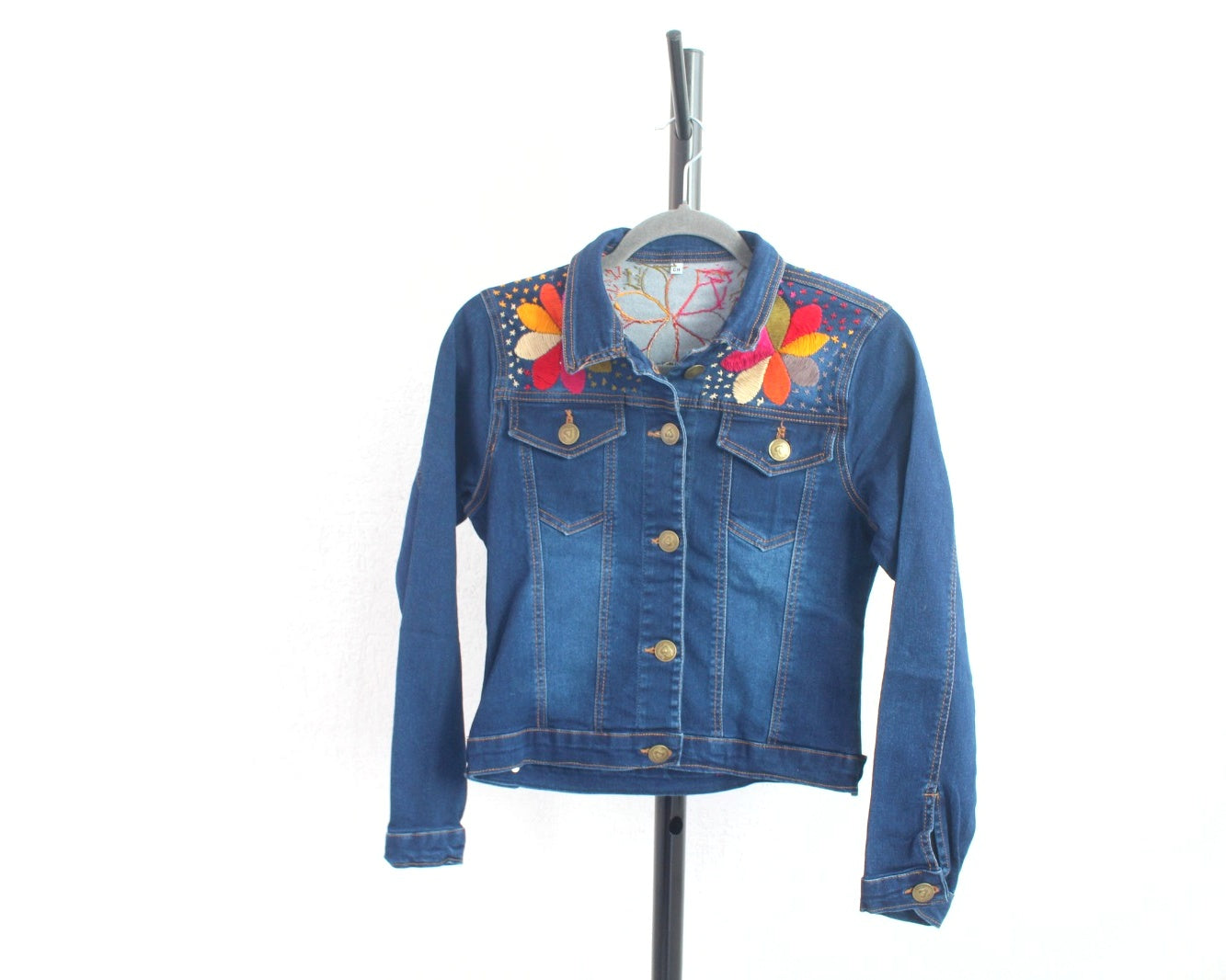 Chamarra Mezclilla Ch Milpa Colores