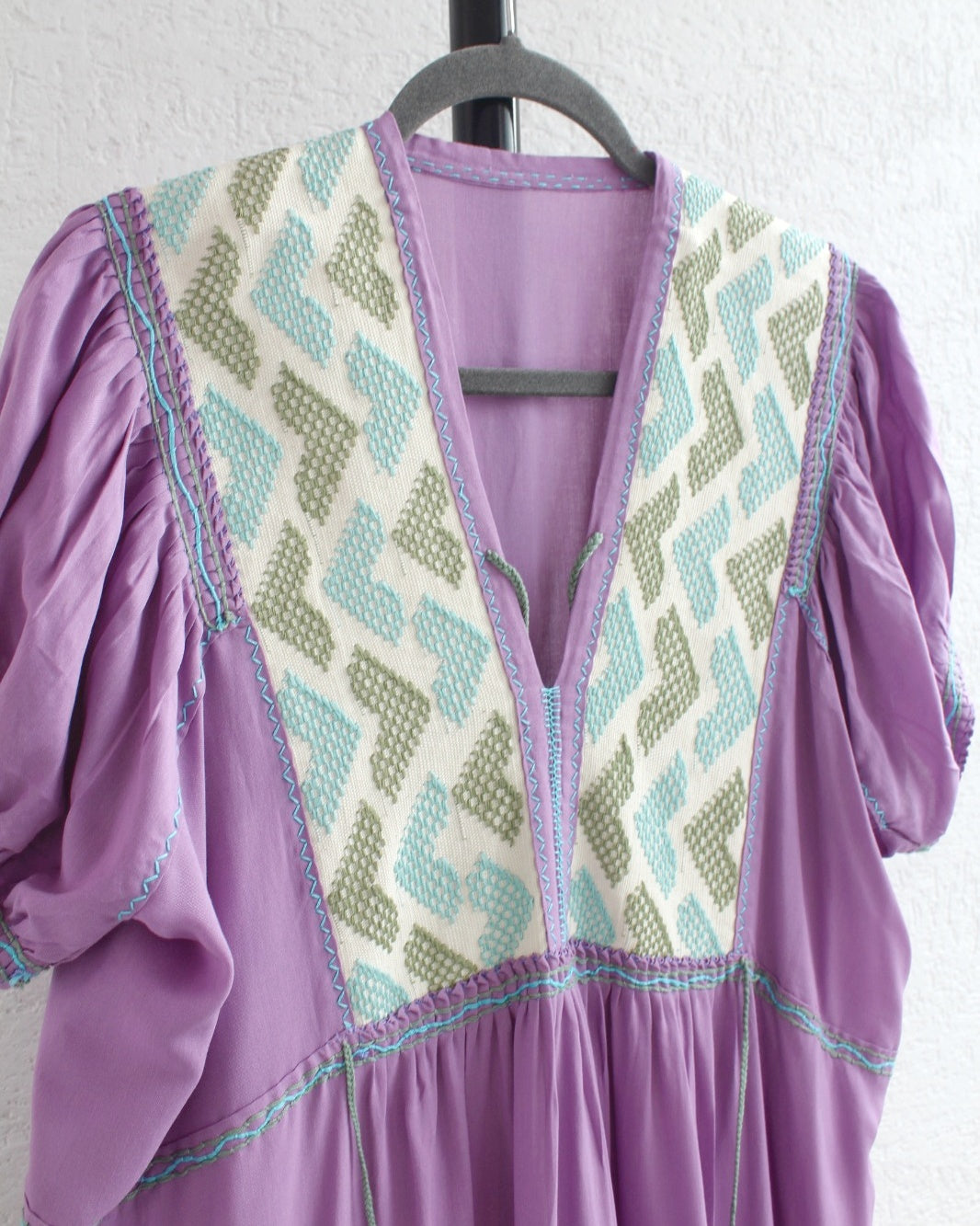 Vestido Corazones Lila Menta
