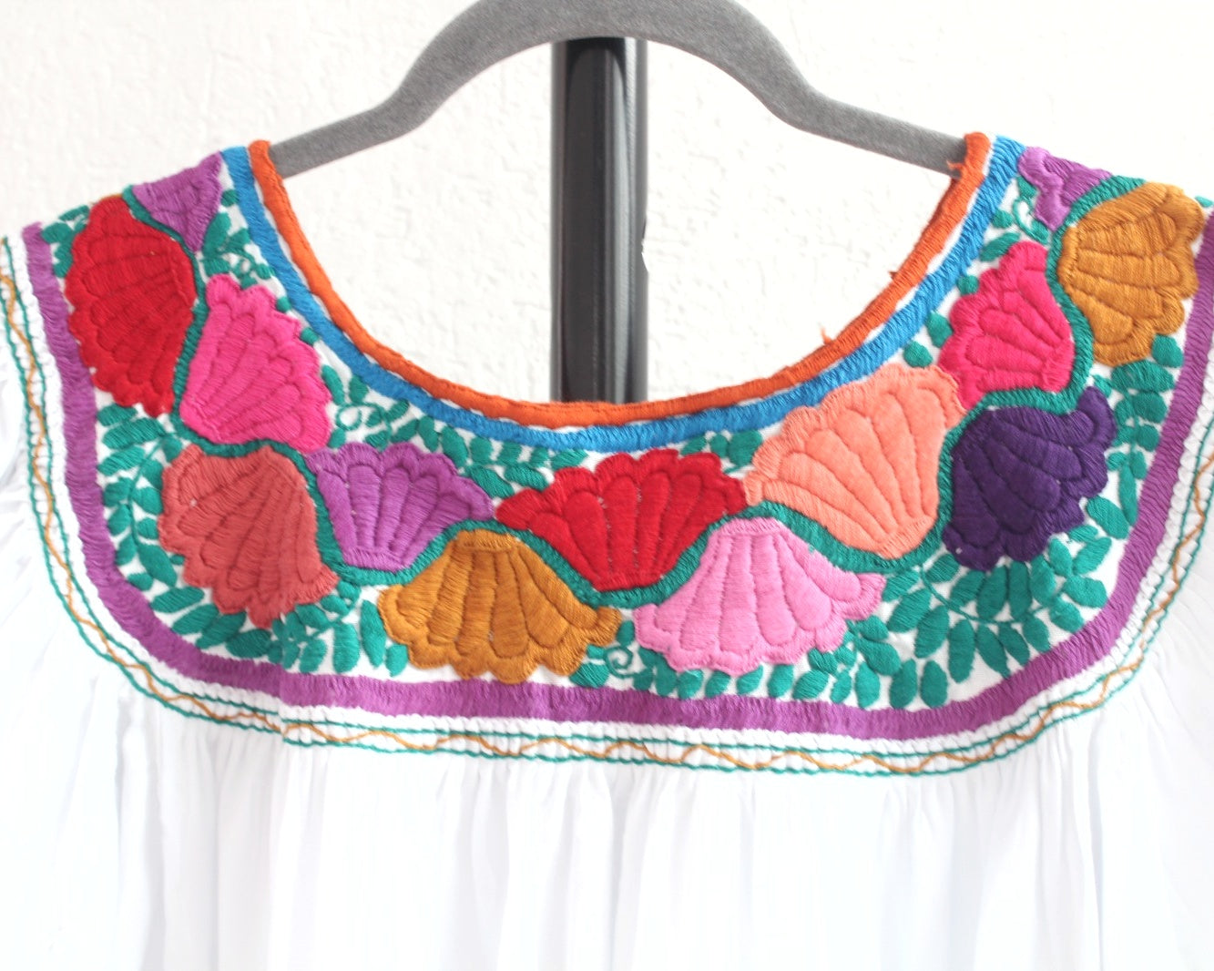 Blusa Aguacatenango Blanco Colores