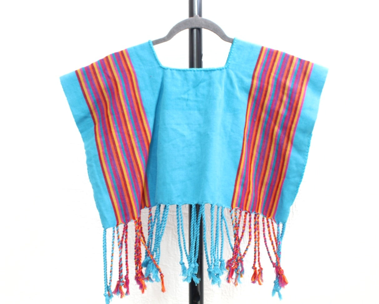 Crop Top Flores Rococo Azul Rojo Naranja