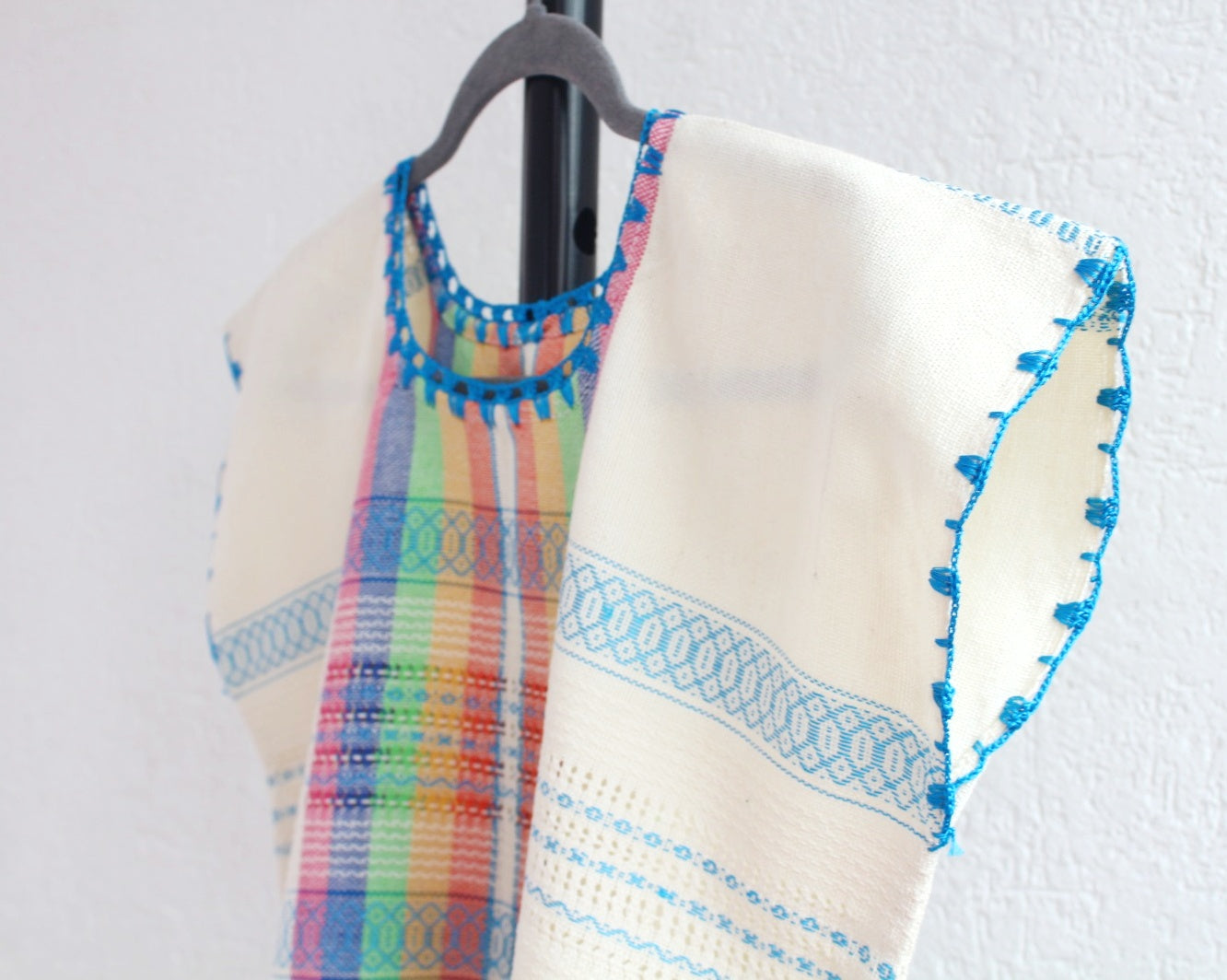 Crop Top Carmen Azul Colores