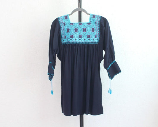 Blusa Elena Azul Marino Unitalla