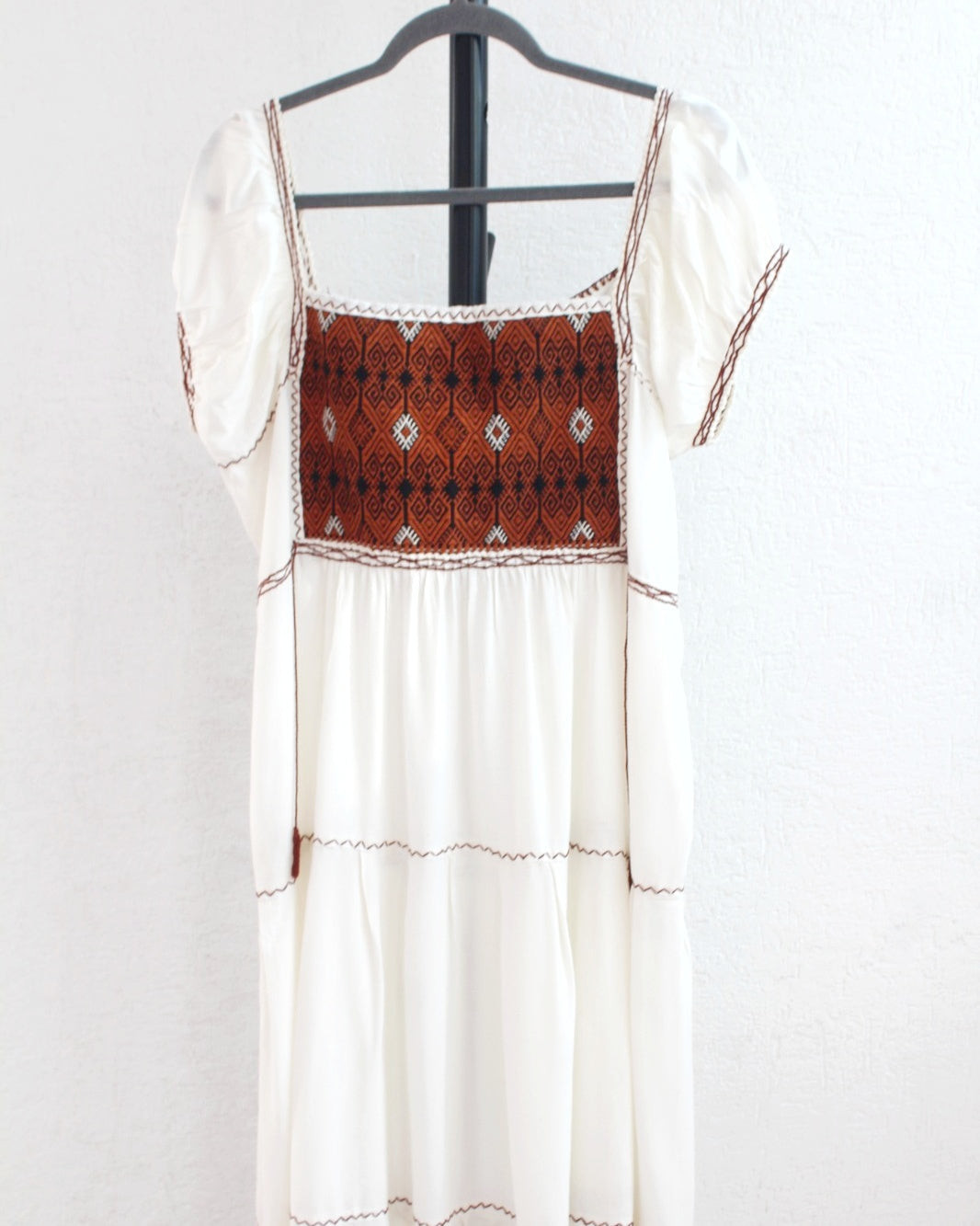 Vestido Gloria Perla Naranja Ch  M L
