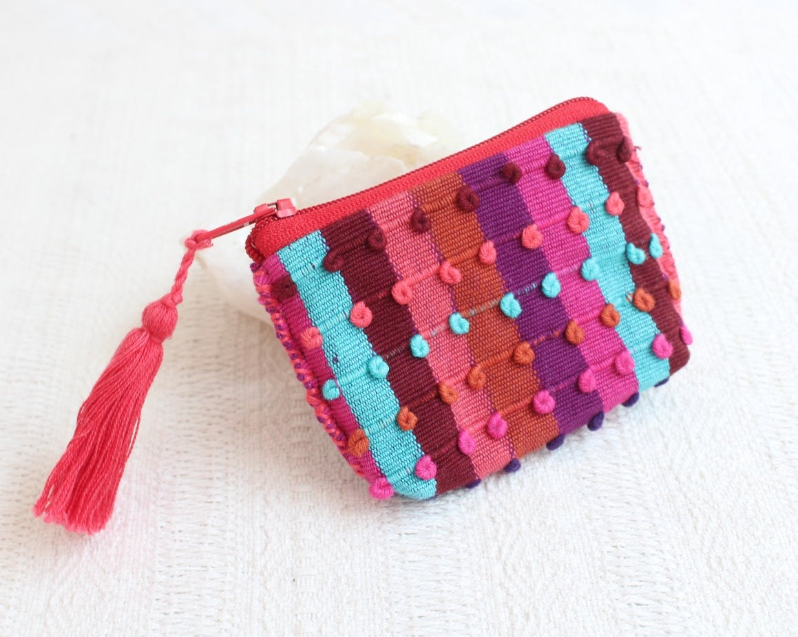 Mini Monedero Nuditos Colores Morado Rosa Azul