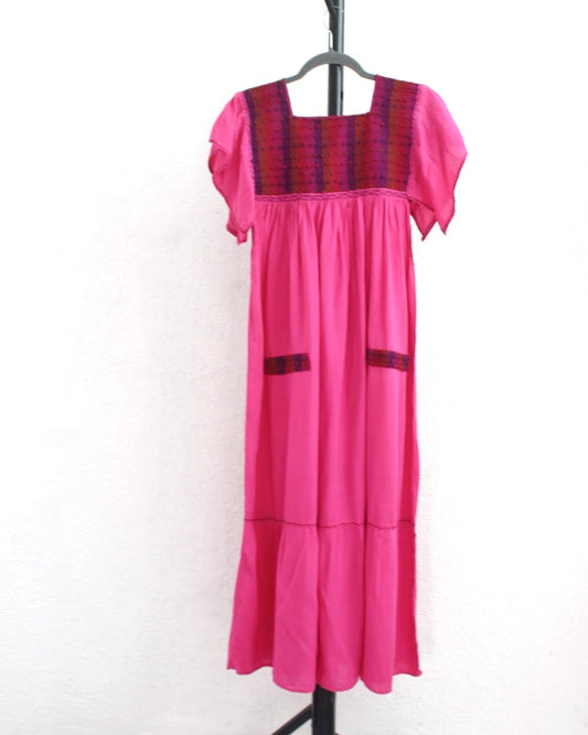 Vestido Nuditos Rosa Violeta