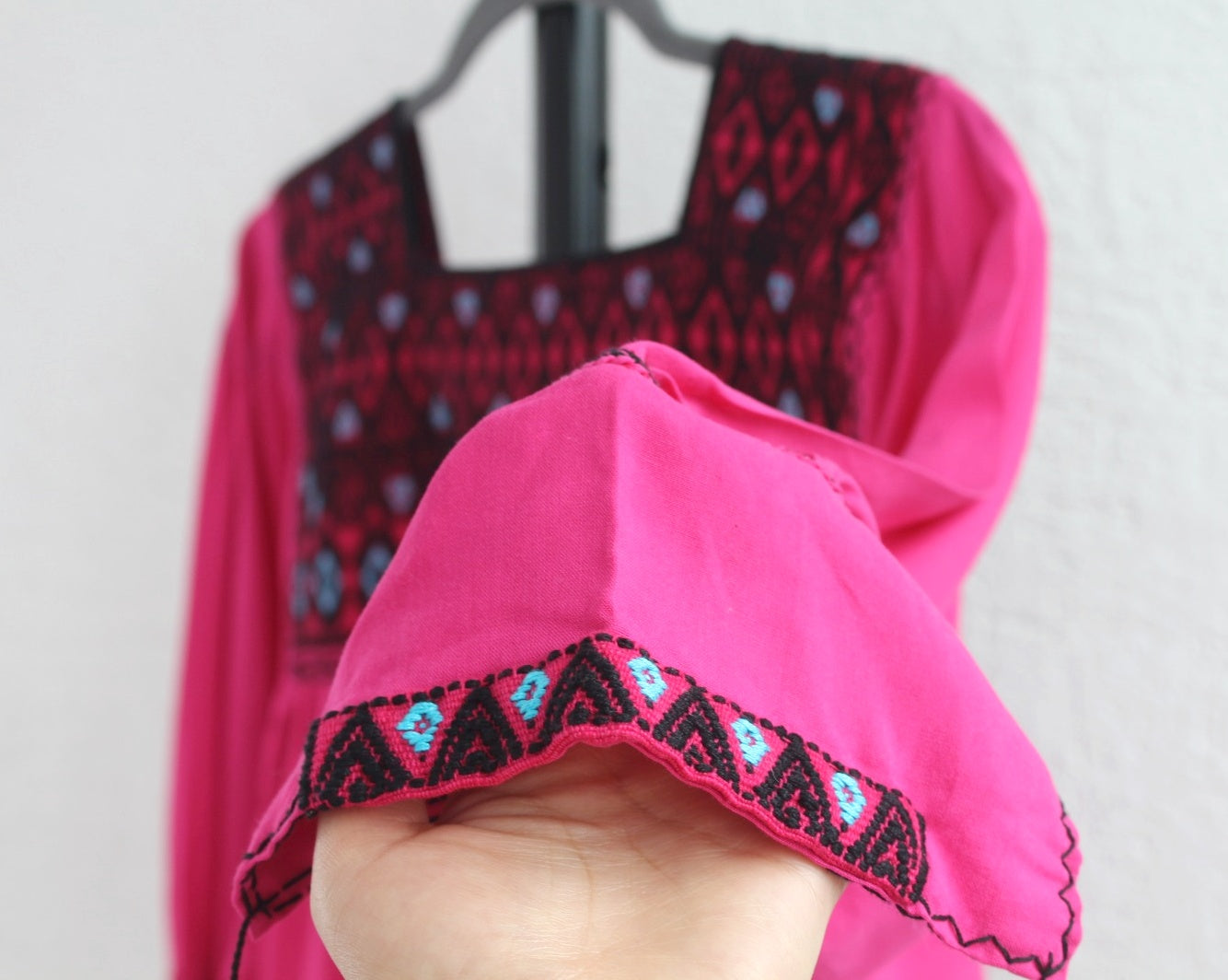 Blusa Elena Rosa Mx Negro Unitalla