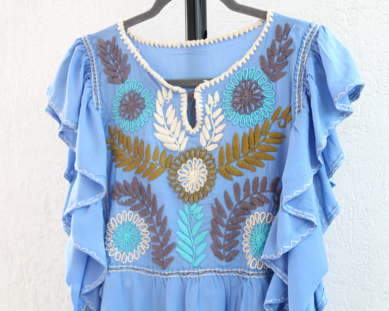 Blusa Celia Azul Verde  XL - XXL