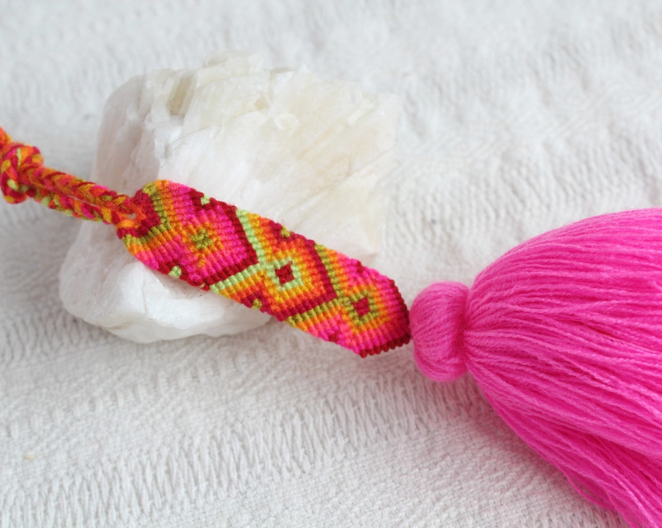 Campanitas con pulsera Rosa