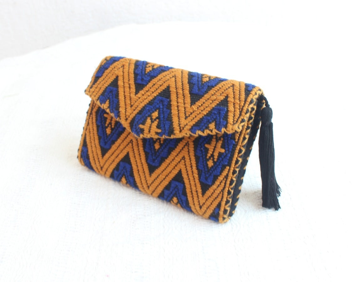 Cartera EstrellitasAzul Marino Mostaza