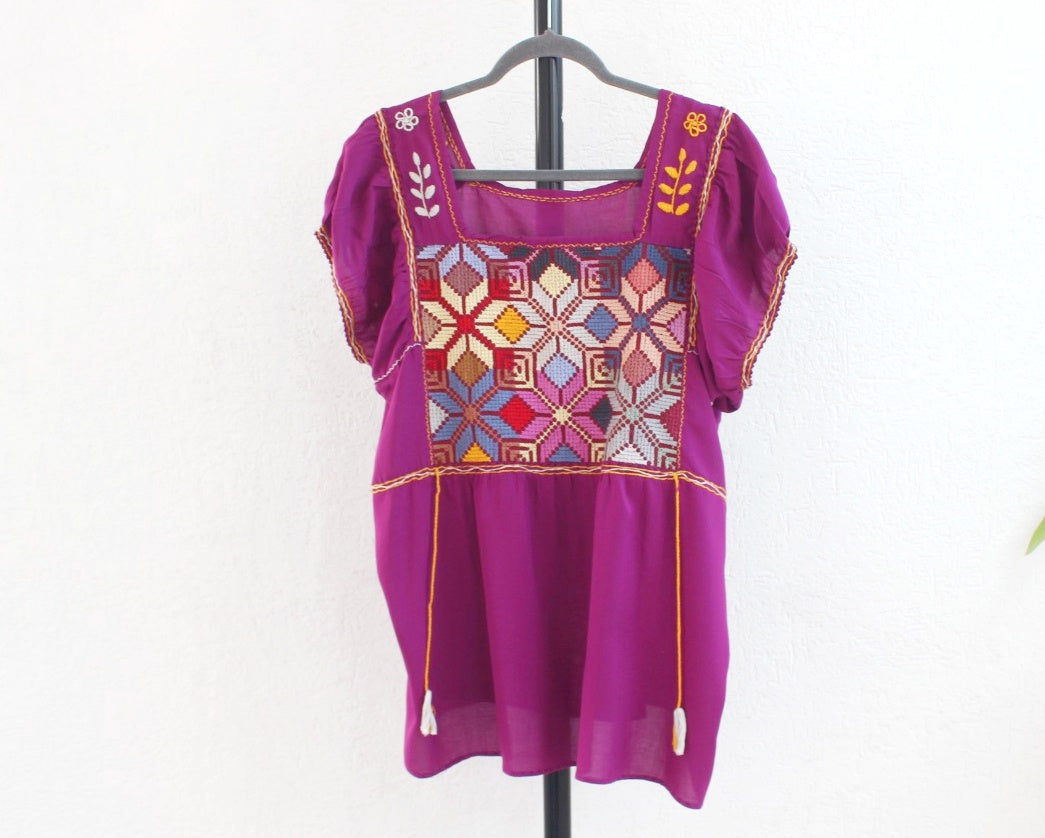 Blusa Maribel Violeta Colores L XL