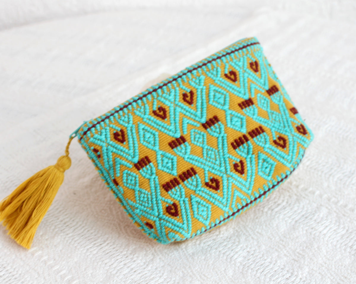Monedero Ranitas Amarillo Verde