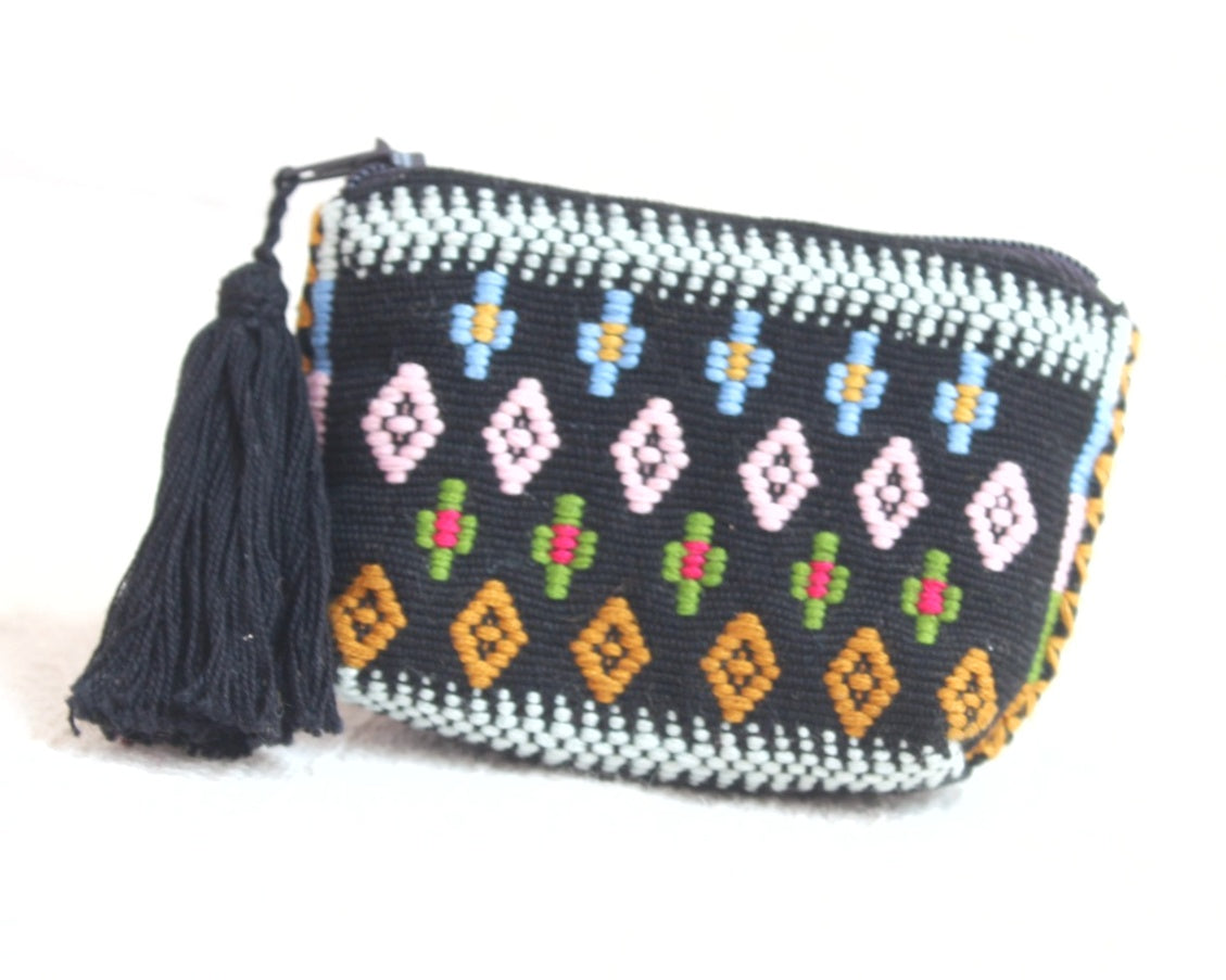 Mini Monedero Cosmos Negro Colores