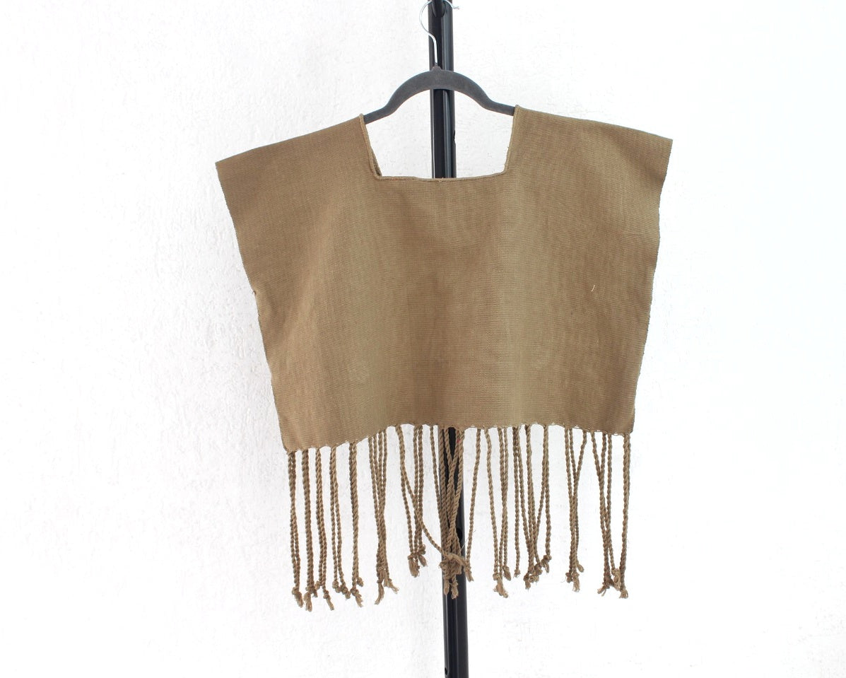 Crop Top Flores Rococo Verde Olivo