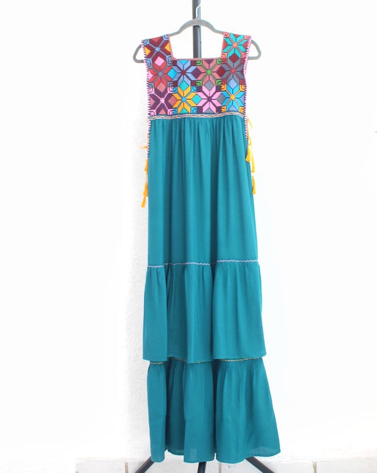 Vestido Teresa Verde Colores Unitalla