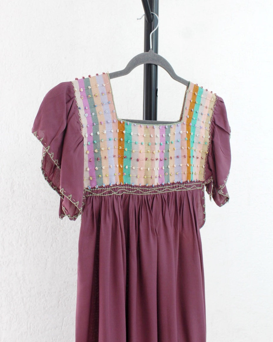 Vestido Nuditos Marsala Colores Pastel