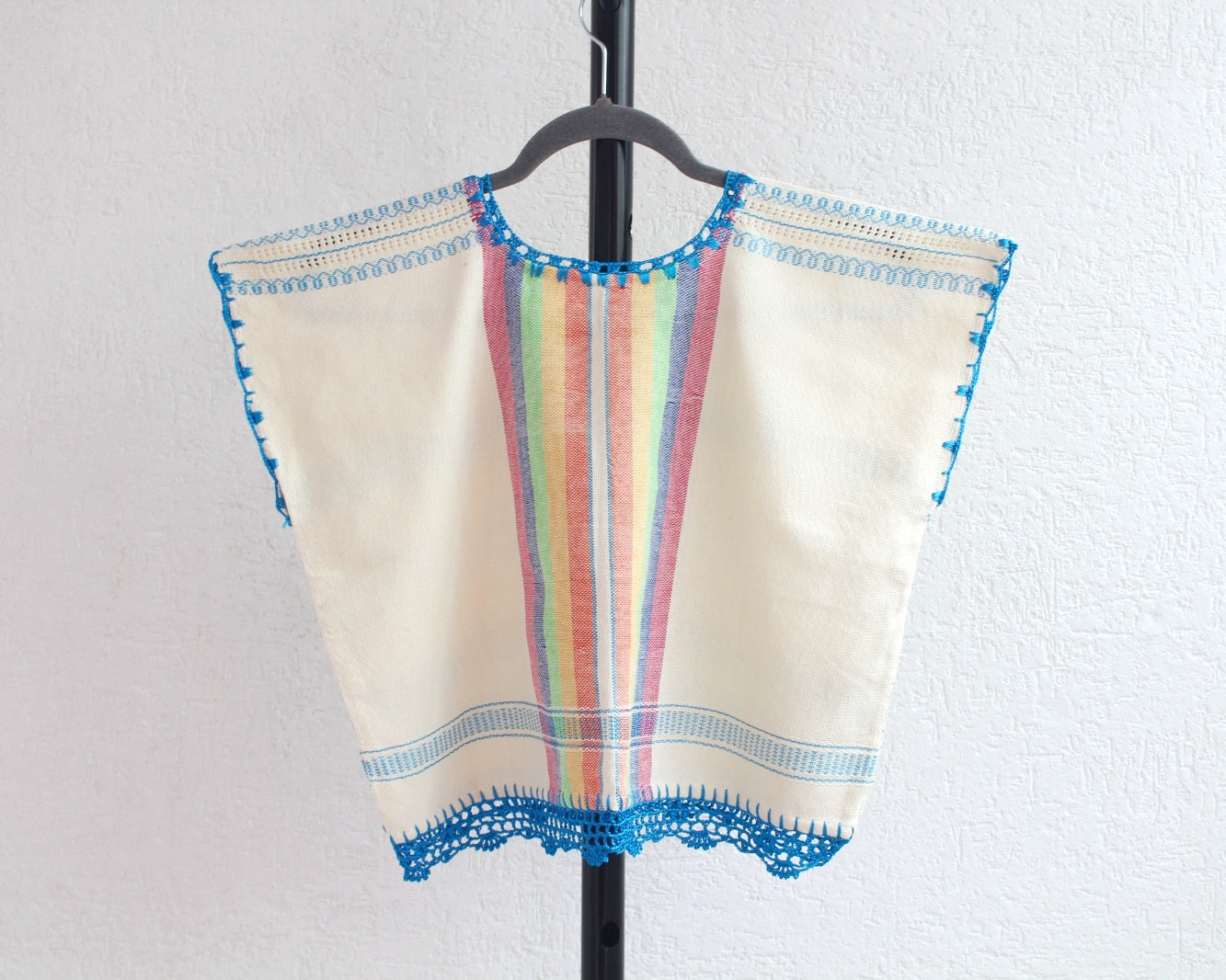 Crop Top Carmen Azul Colores