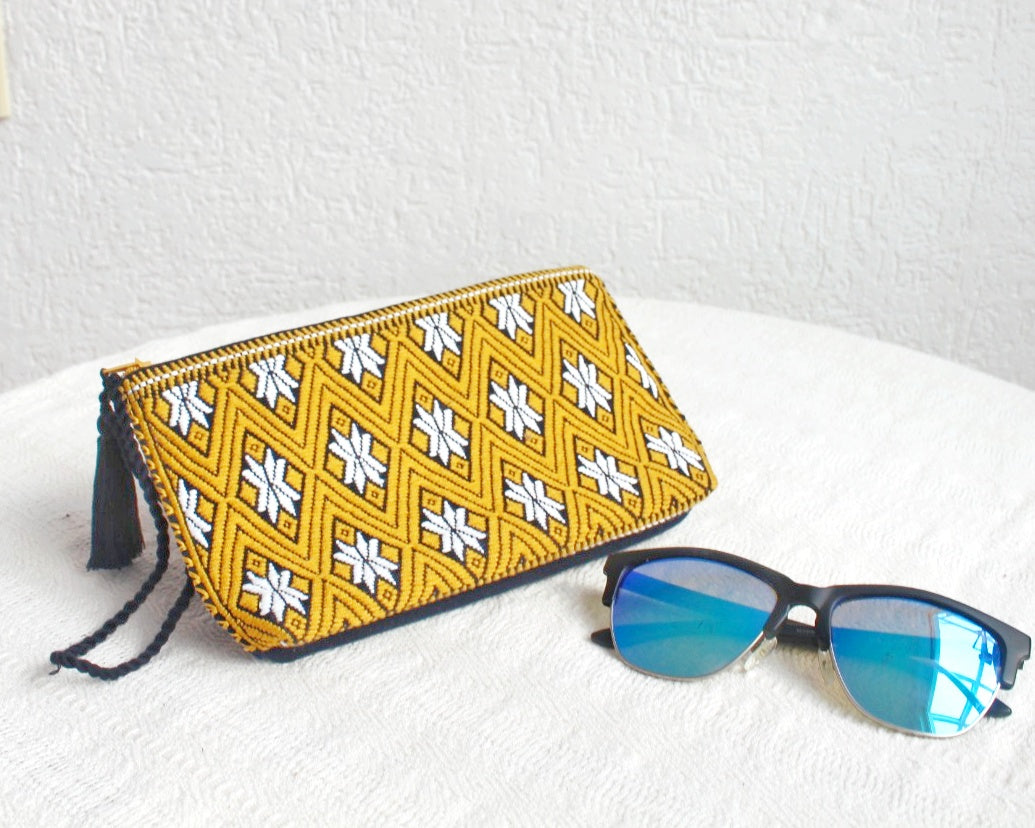 Neceser Estrellas Amarillo Blanco