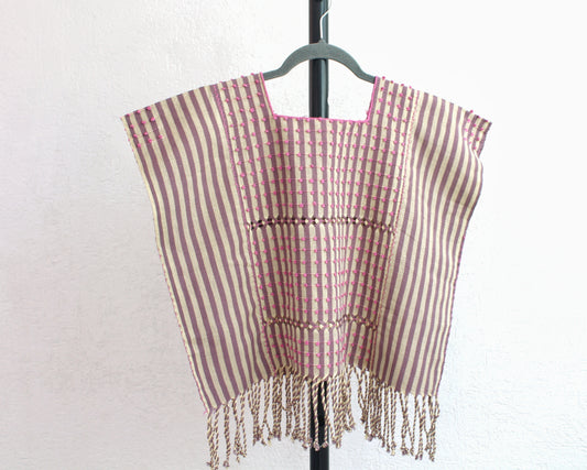 Top Nuditos Deshilado Beige Café Rosa