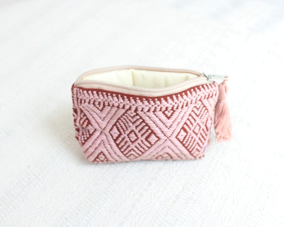 Mini Monedero Estrellas Coral