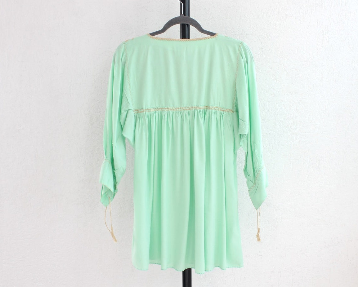 Blusa Mary Aqua Beige