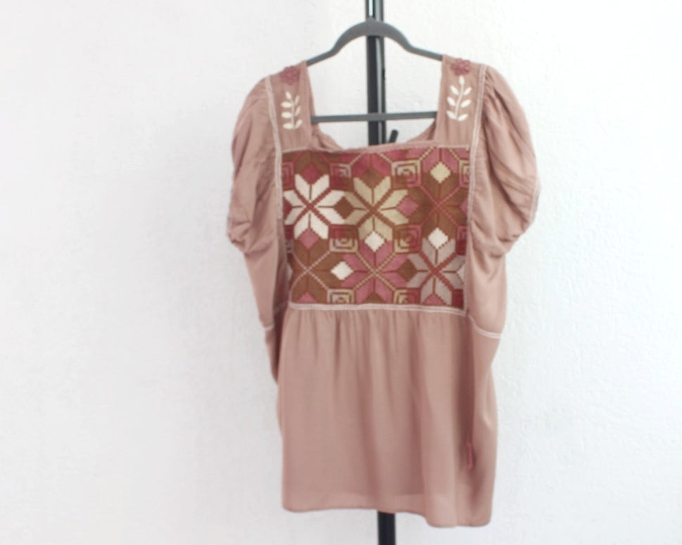 Blusa Maribel Beige Colores L XL
