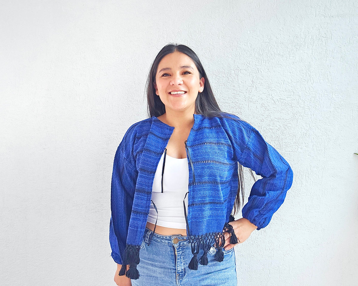 Saco Eliza Azul Marino