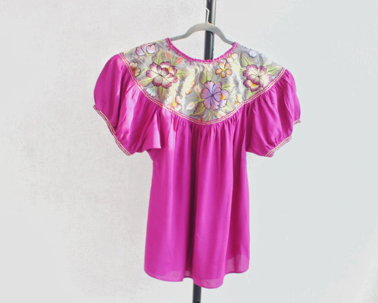 Blusa Abigail Flores Bugambilia   XL - XXL