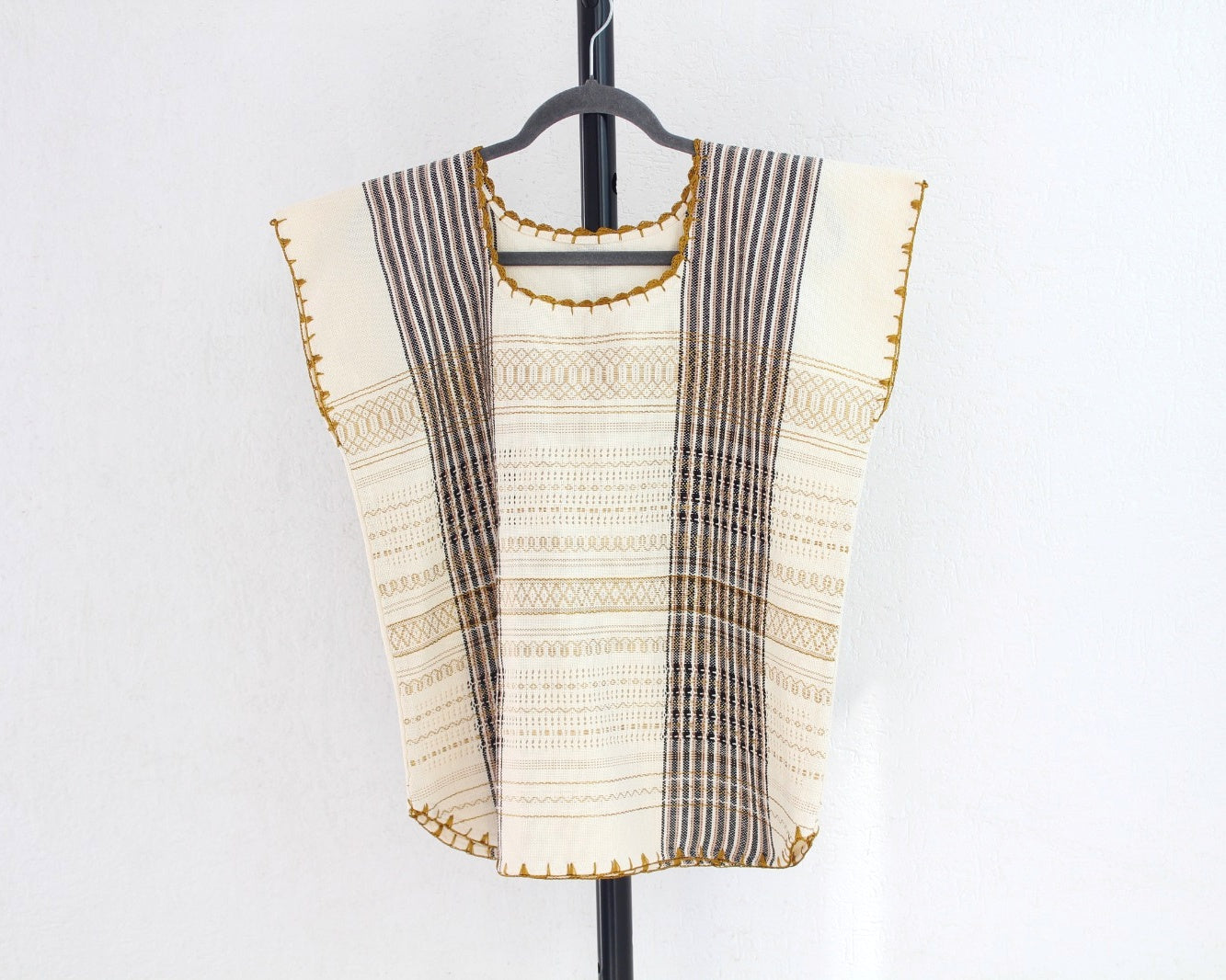 Blusa Carmen Natural Amarillo Mostaza M - G