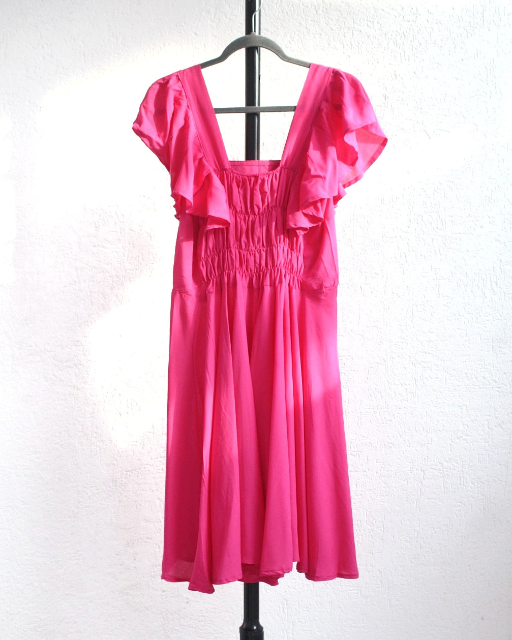 Vestido Anita Corto Nuditos Rosa