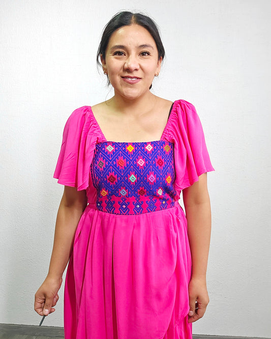 Vestido Anita Corto Rosa Mx