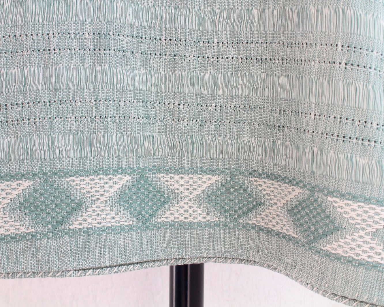 Blusa Huipil Zinacantán Menta Blanco