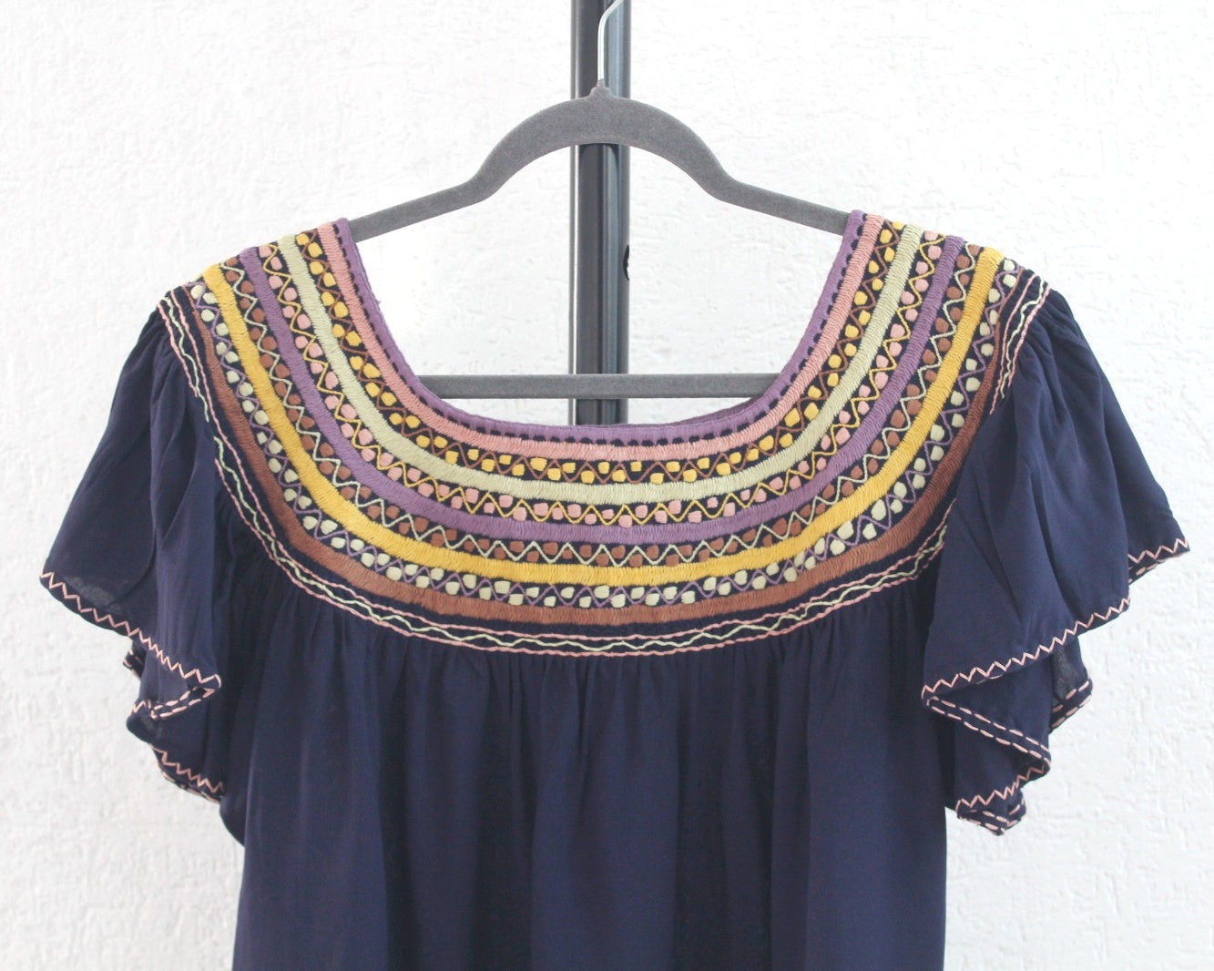 Blusa Catalina Azul Marino Morado