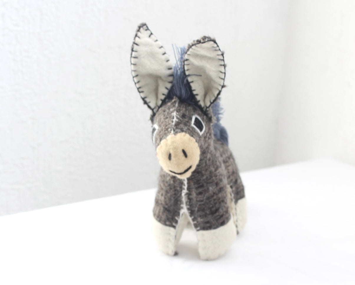 Peluche Burrito Lana Gris