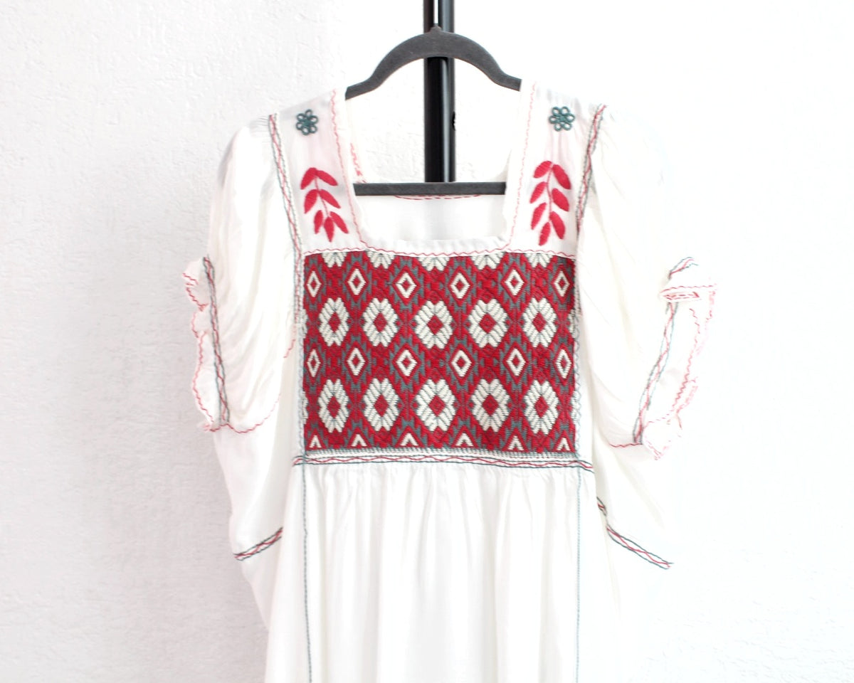 Blusa Juana Blanco Rosa  2XL