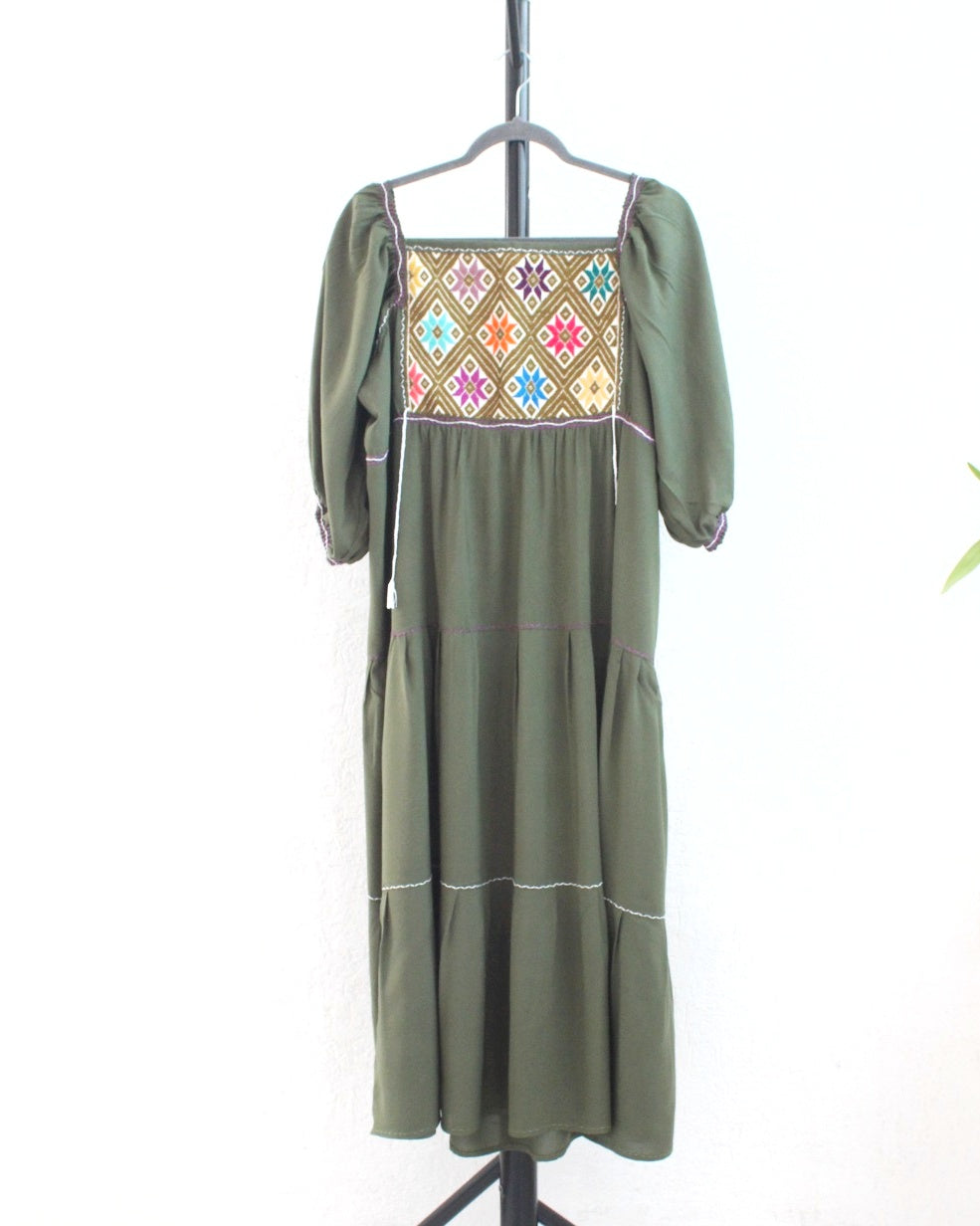 Vestido Gloria * Verde   Ch  M L