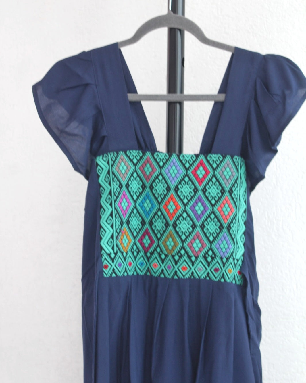 Vestido Anita Corto Azul Marino