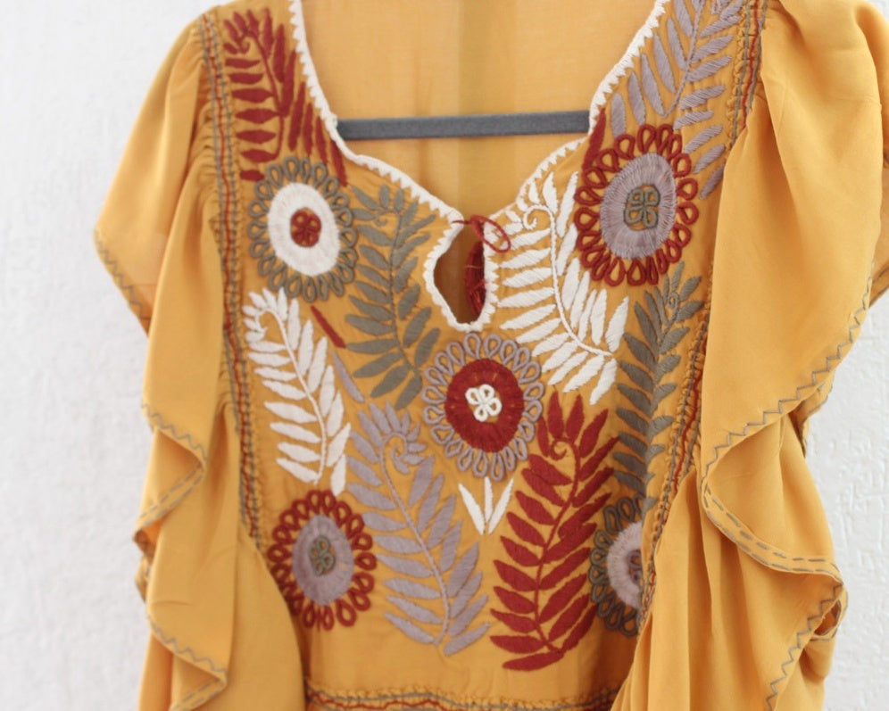 Blusa Celia Amarillo XL  XXL