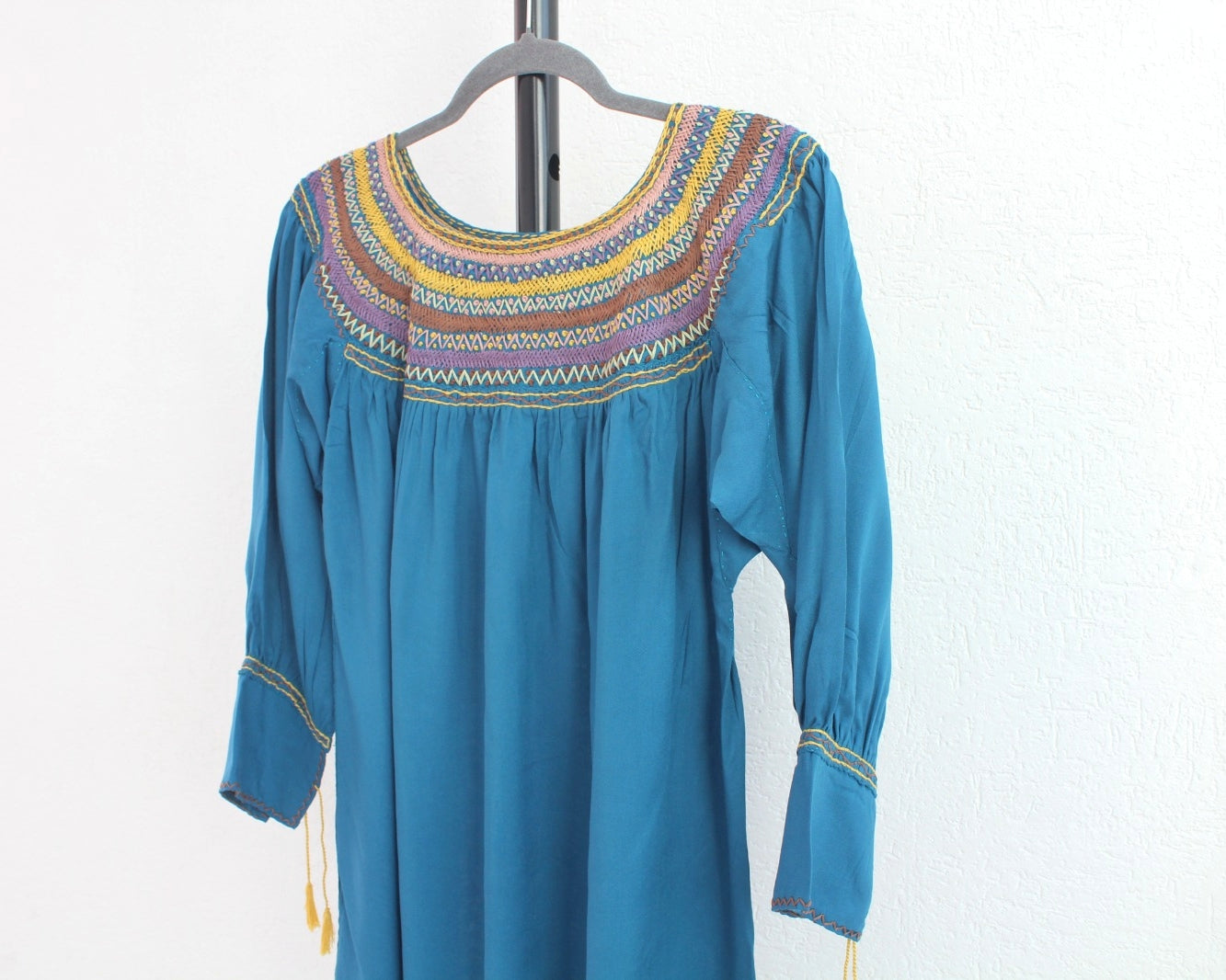 Blusa Catalina Azul Petroleo Unitalla