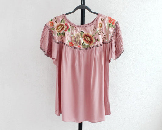 Blusa Abigail Rosa Claro XL - XXL