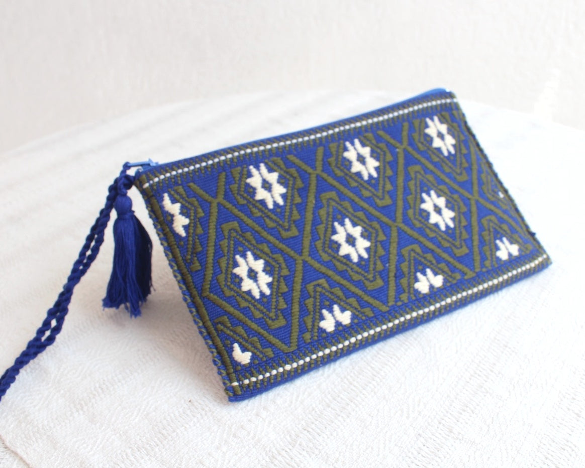 Neceser Estrellas Crema Verde Azul