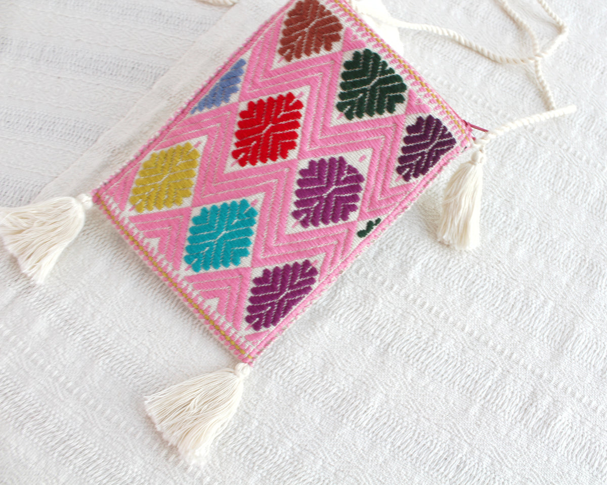 Bolso Celular Flores Colores