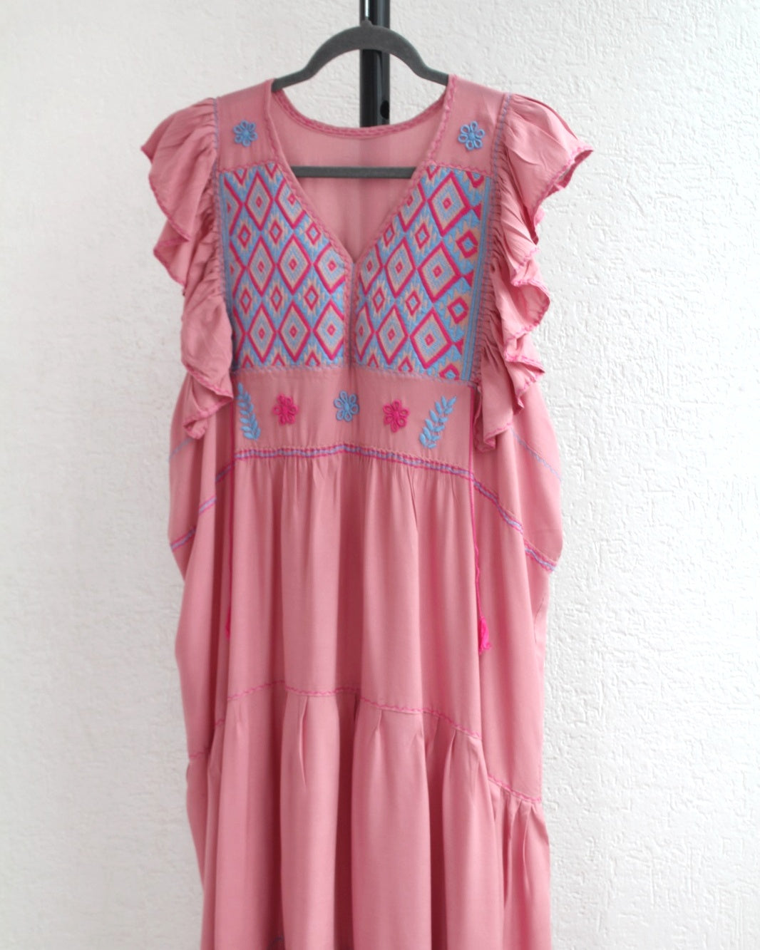Vestido Antonia Rosa Azul 2XL