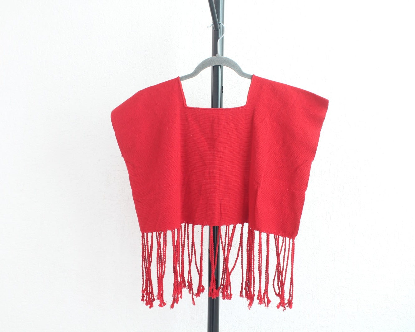 Crop Top Flores Rococo Rojo