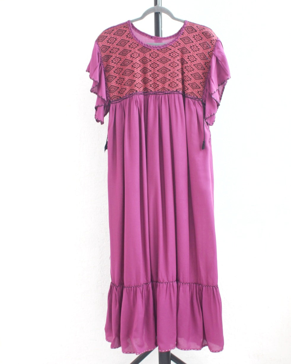 Vestido Margarita Estrellas Violeta  XL - XXL