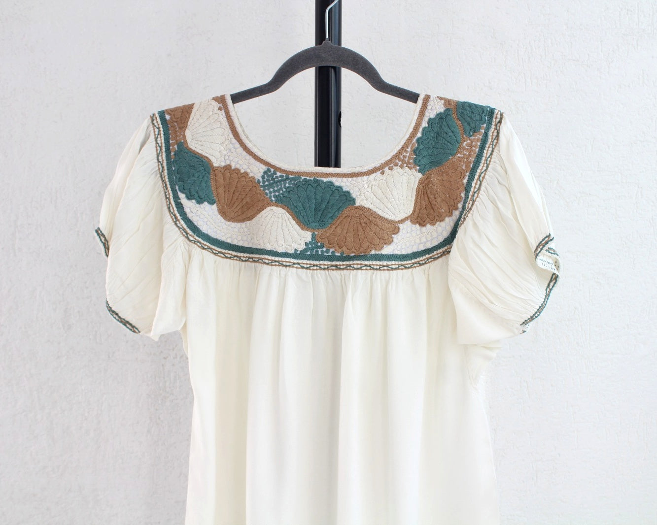 Blusa Aguacatenango Perla Azul Menta