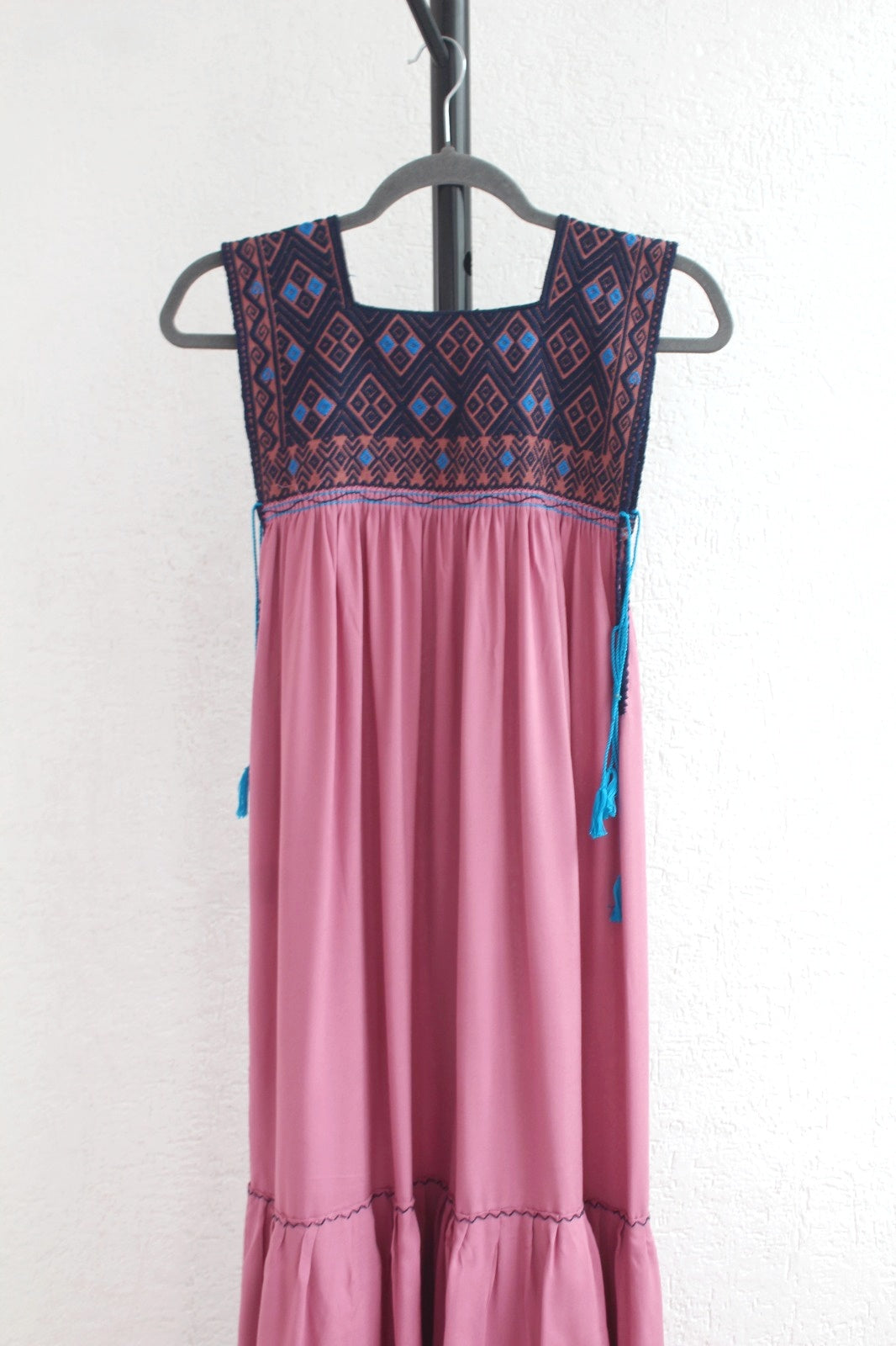 Vestido Teresa Rosa Azul Unitalla