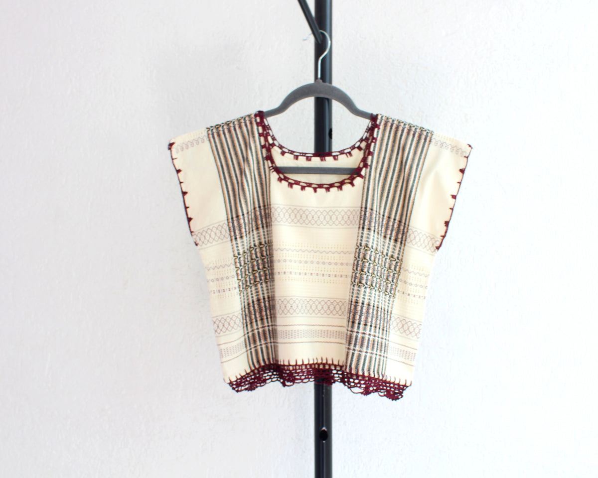 Crop Top Carmen Vino