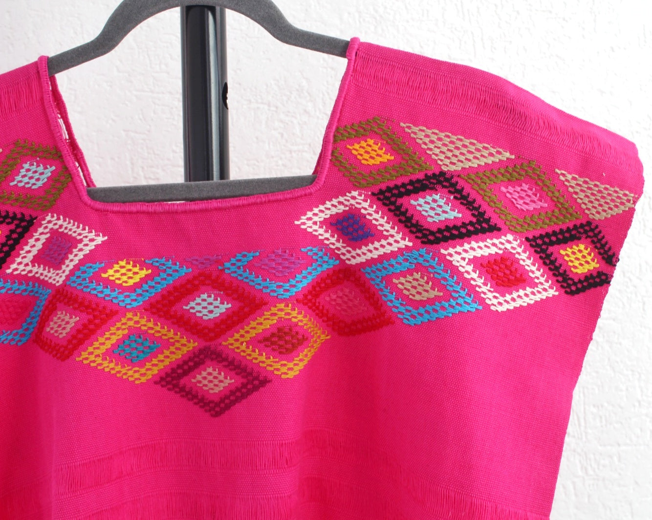 Top Rombos Rosa Colores